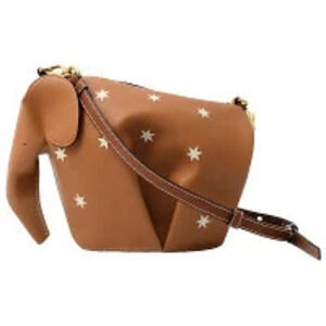 Loewe Elephant Bag Star Brown